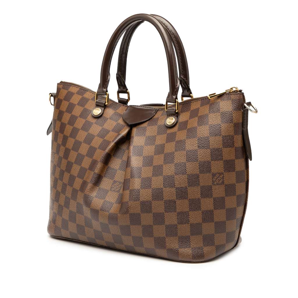 Louis Vuitton Damier Ebene Siena MM - Back view