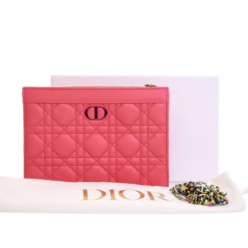 Dior Supple Cannage Calfskin Caro Every Dior Pouch - Image 13