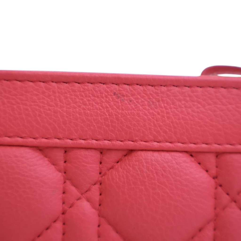 Dior Supple Cannage Calfskin Caro Every Dior Pouch - Detail 1