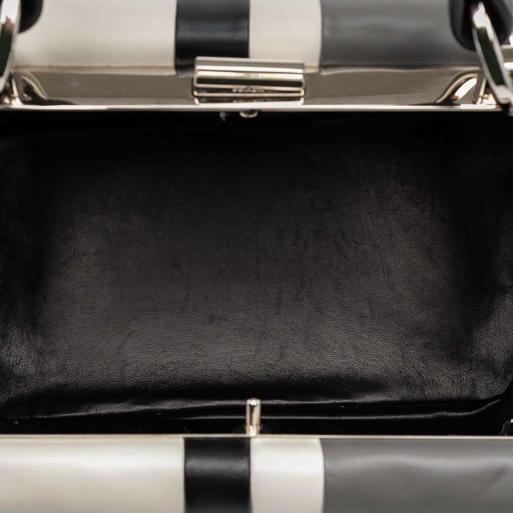 Prada Leather Baiadera Frame Bag - 4