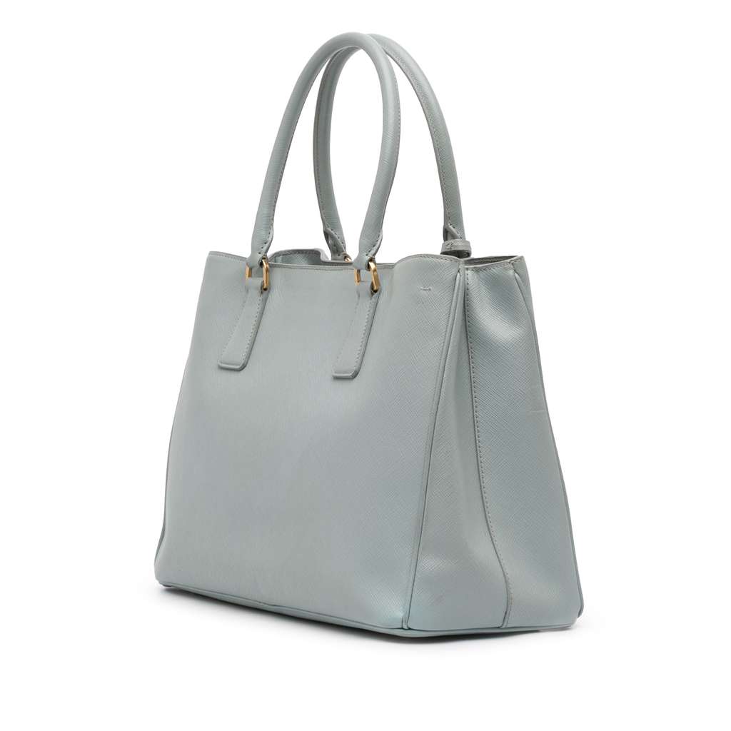 Prada Medium Saffiano Lux Galleria Satchel - Back view