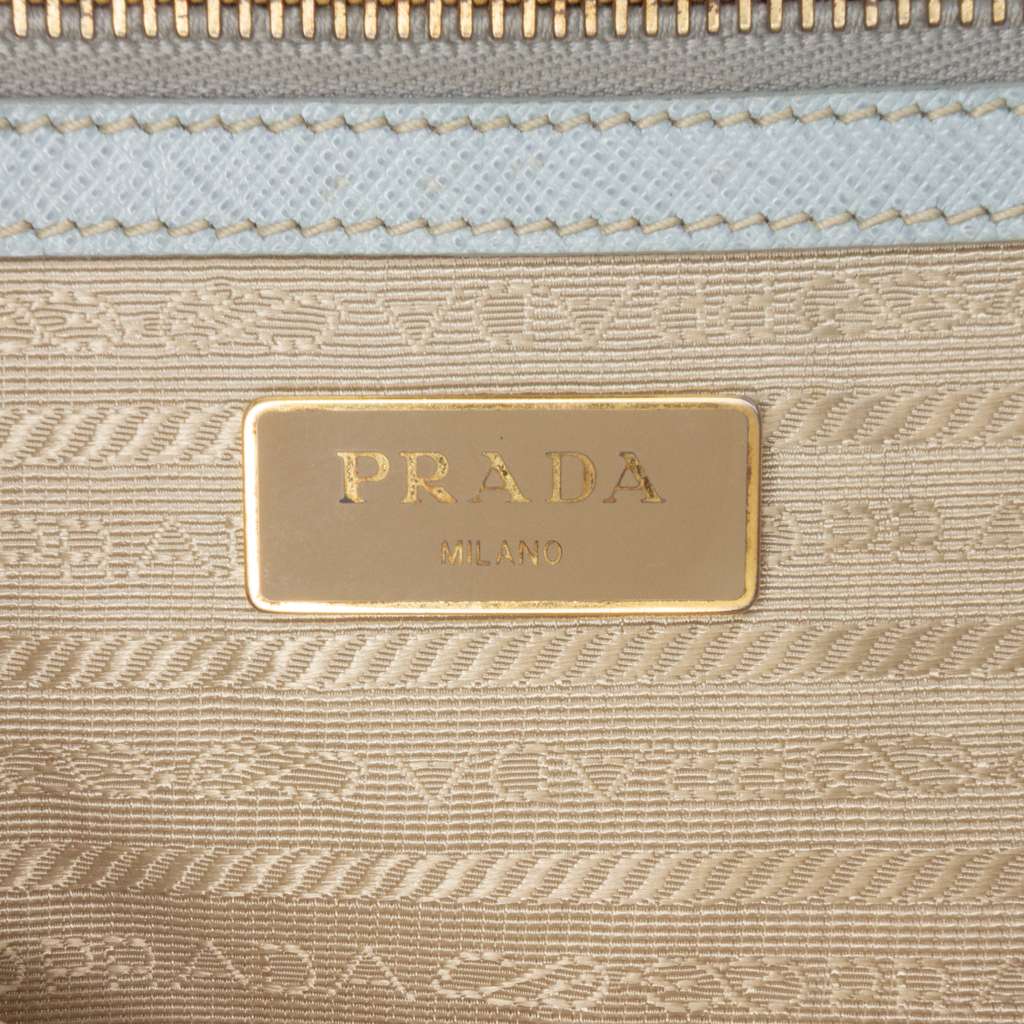 Prada Medium Saffiano Lux Galleria Satchel - Side view