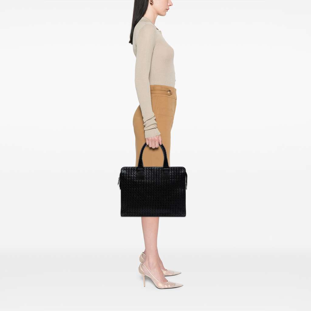 Bottega Veneta Nappa Intrecciato Business Bag - Detail 2