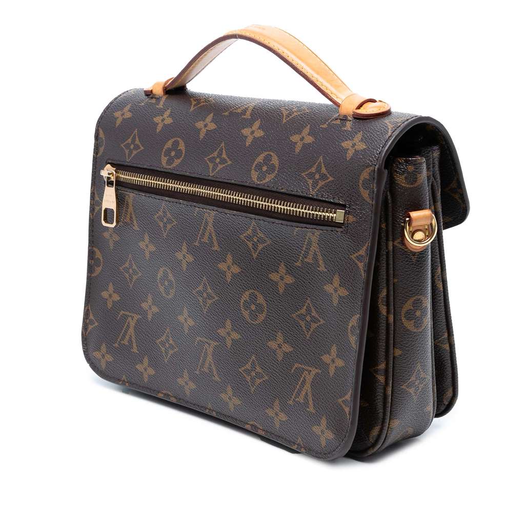 Louis Vuitton Monogram Pochette Metis - Back view