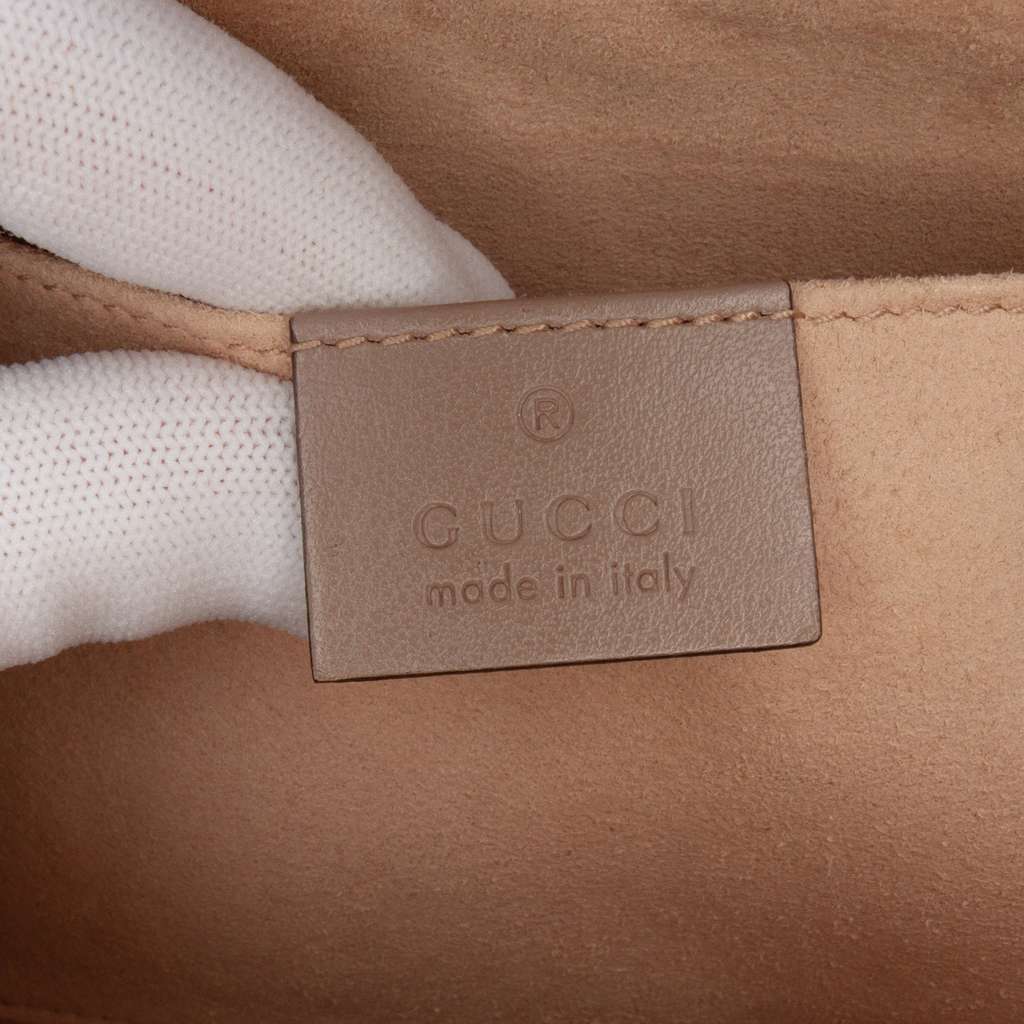 Gucci Small GG Marmont Matelasse Leather Crossbody - Side view