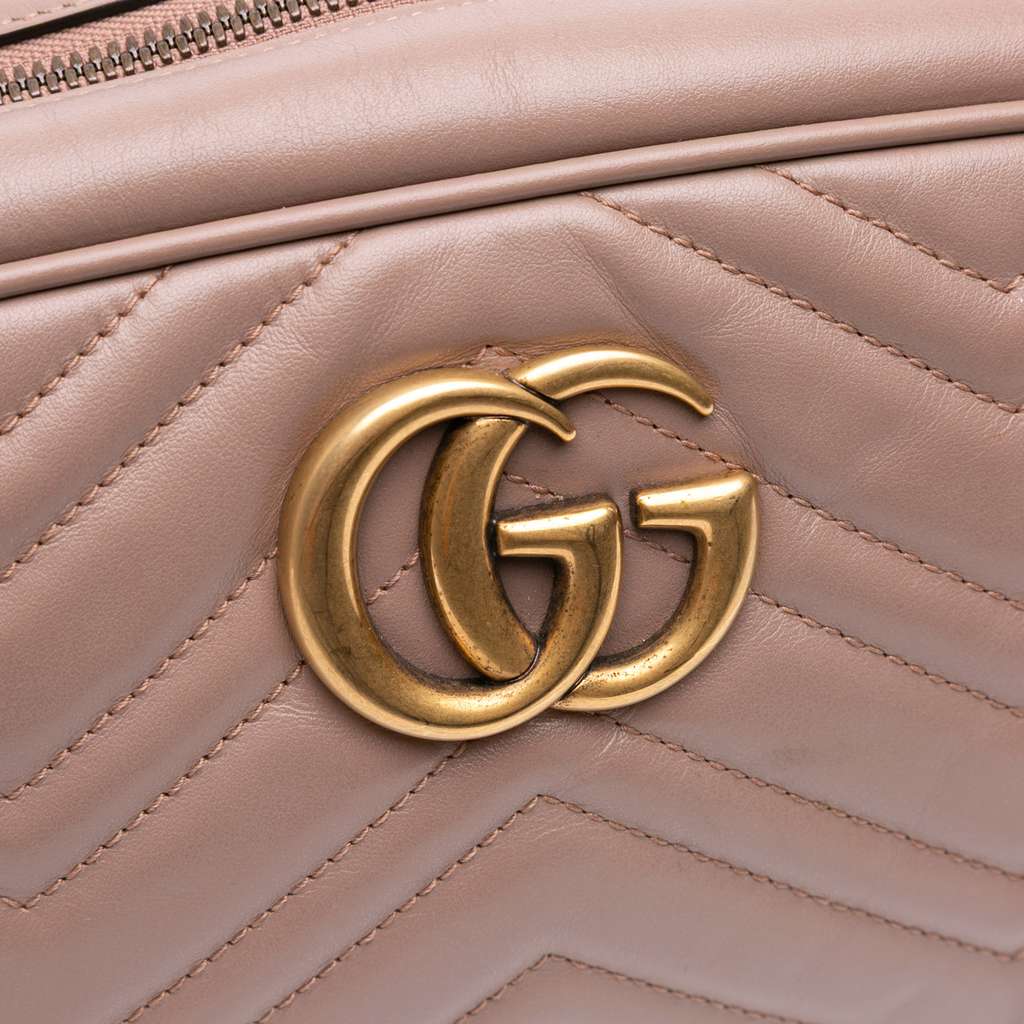 Gucci Small GG Marmont Matelasse Leather Crossbody - Image 10