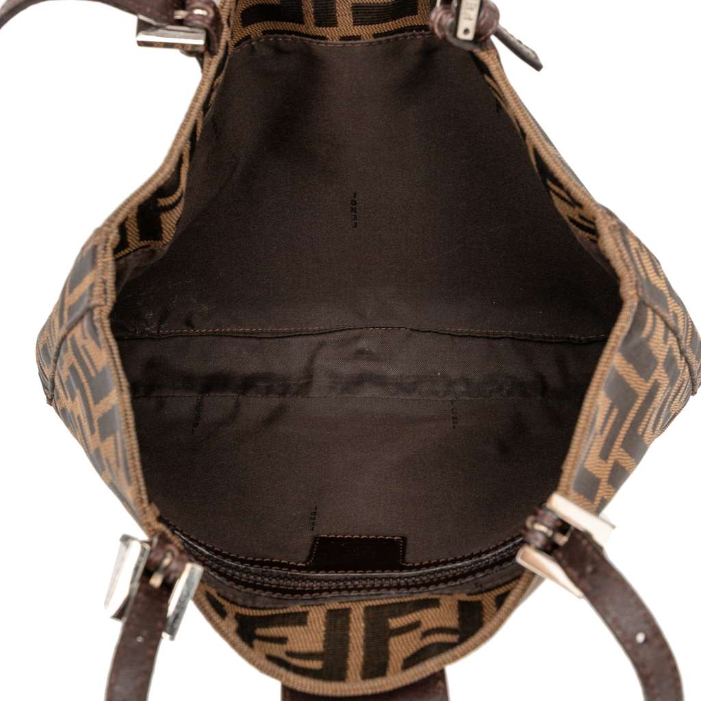 Fendi Zucca Canvas Shoulder Bag - 4