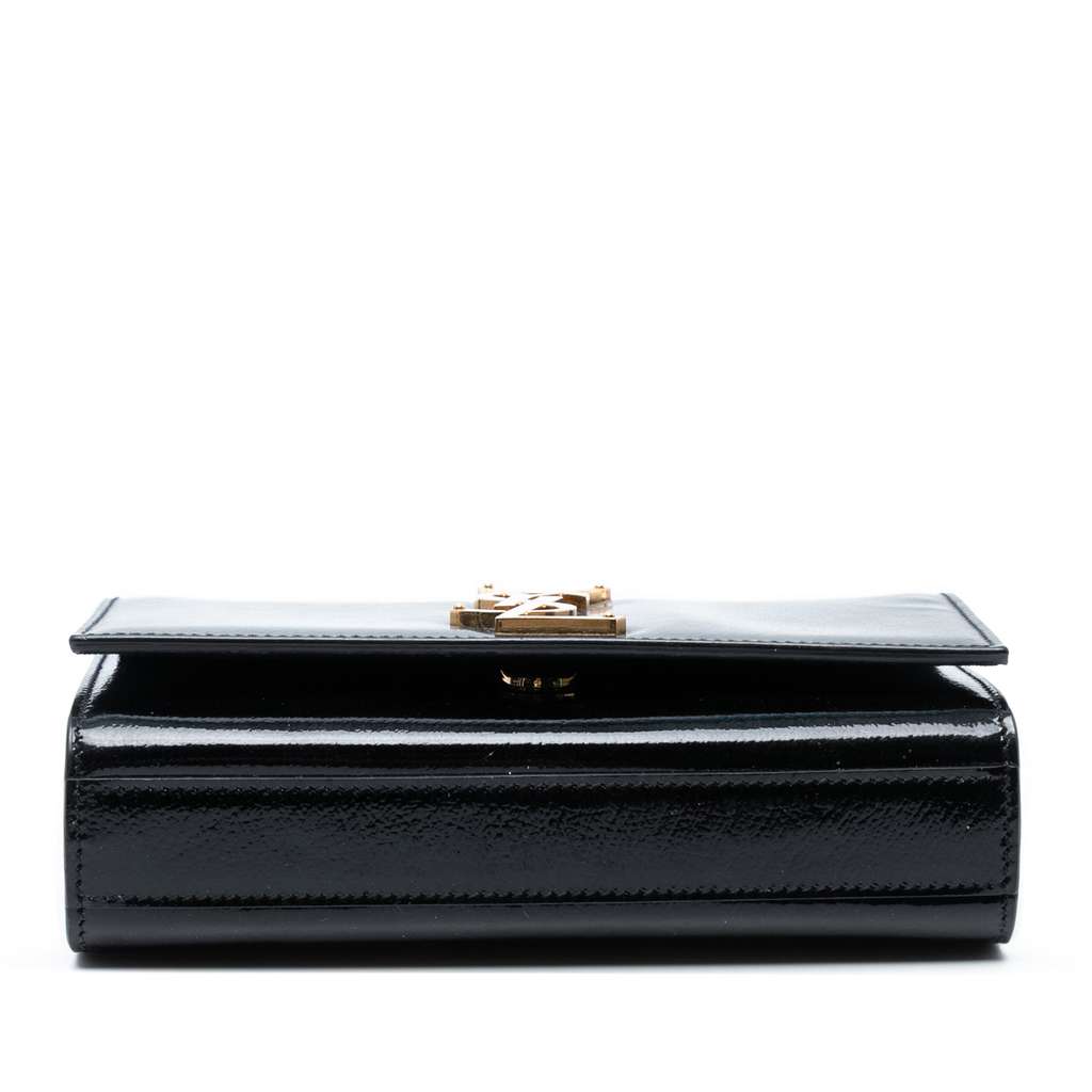 Saint Laurent Small Patent Monogram Kate Crossbody - Image 6