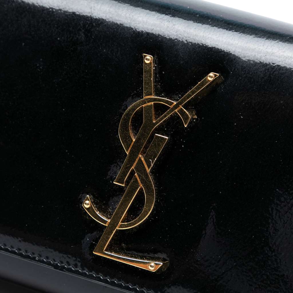 Saint Laurent Small Patent Monogram Kate Crossbody - Detail 1