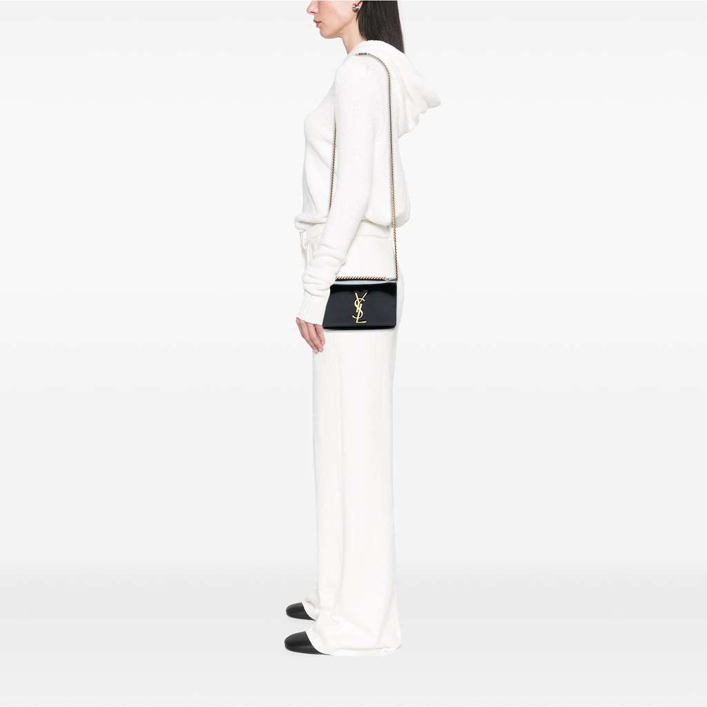 Saint Laurent Small Patent Monogram Kate Crossbody - Detail 2
