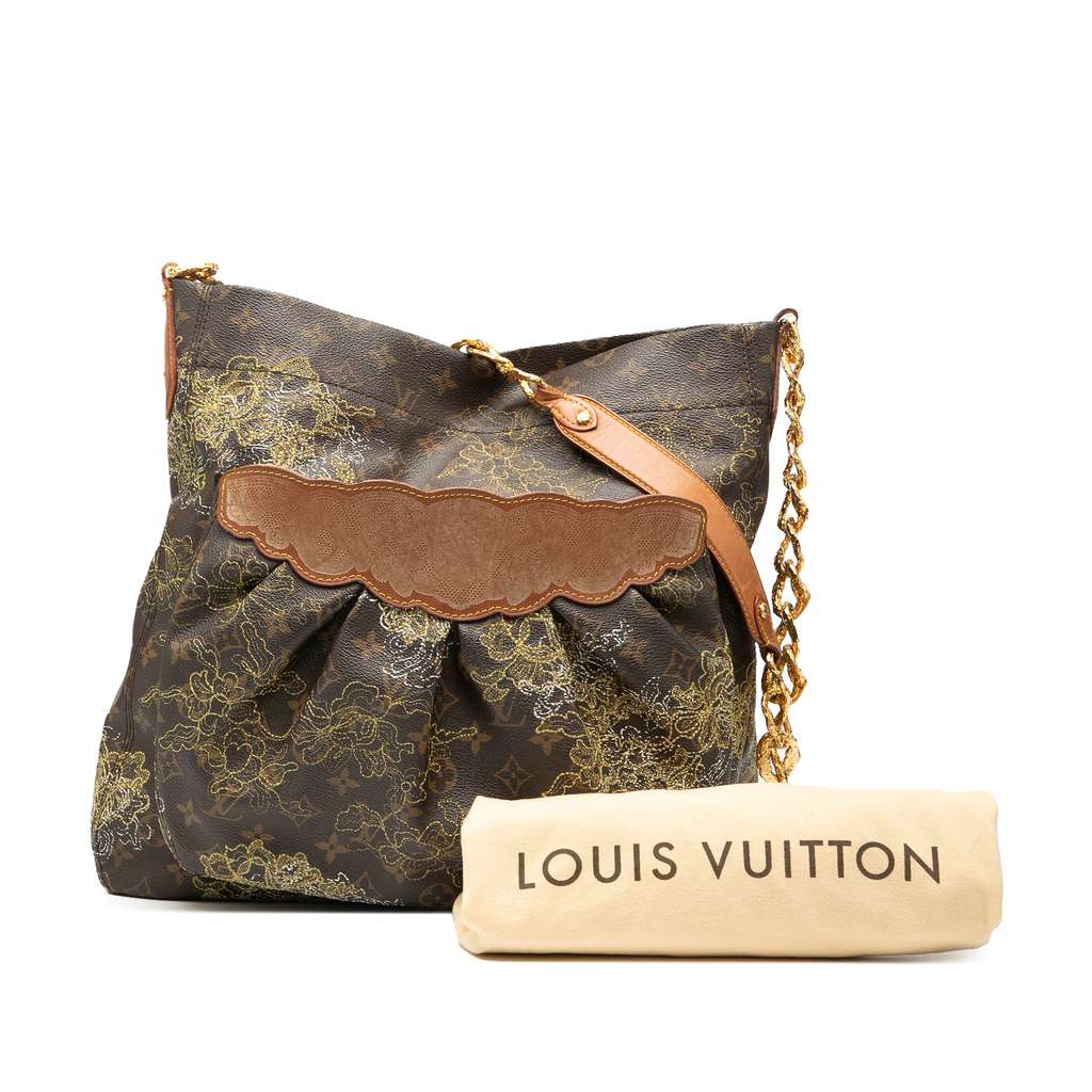 Louis Vuitton Limited Edition Monogram Dentelle Fersen - Image 10