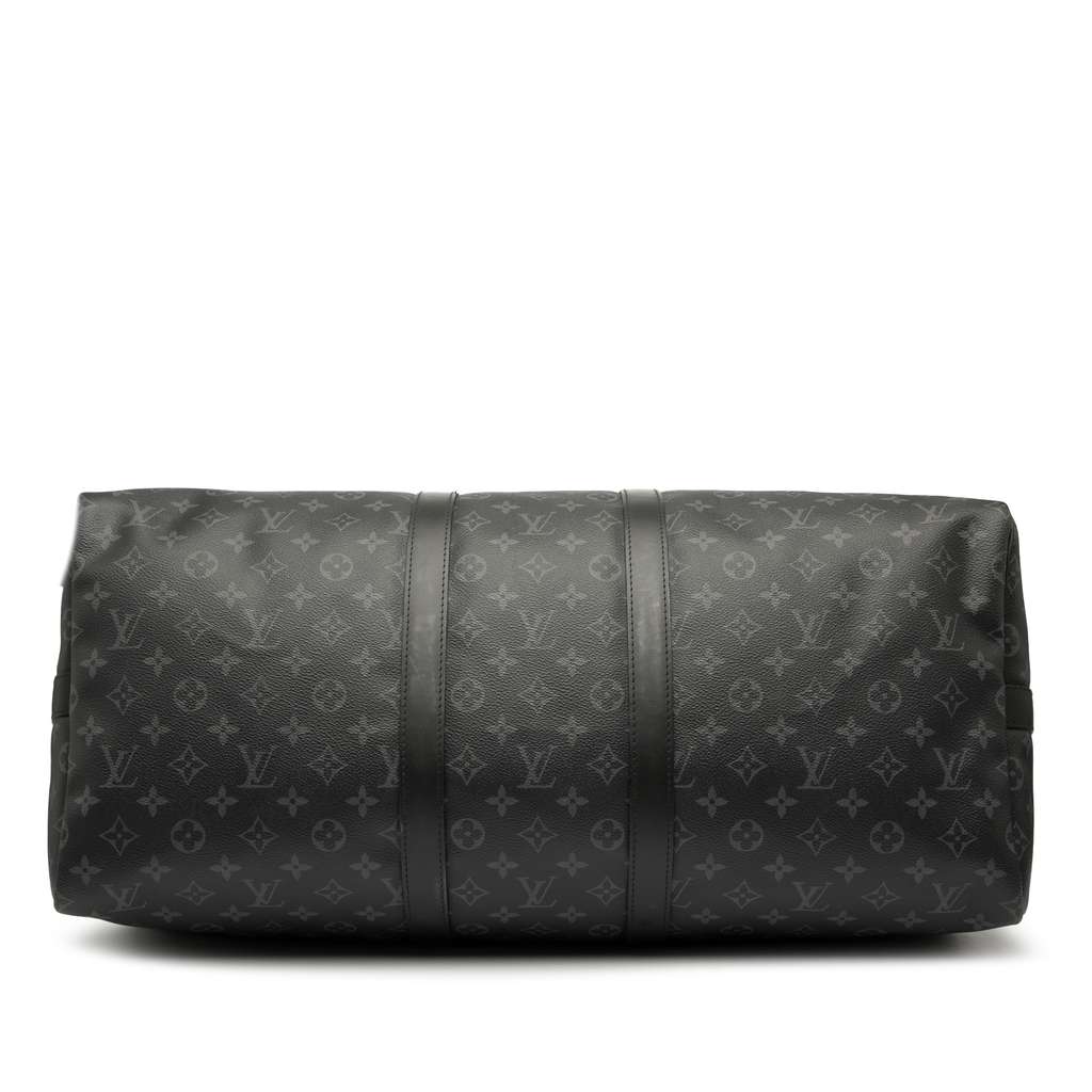 Louis Vuitton Monogram Eclipse Keepall Bandouliere 55 - Image 6