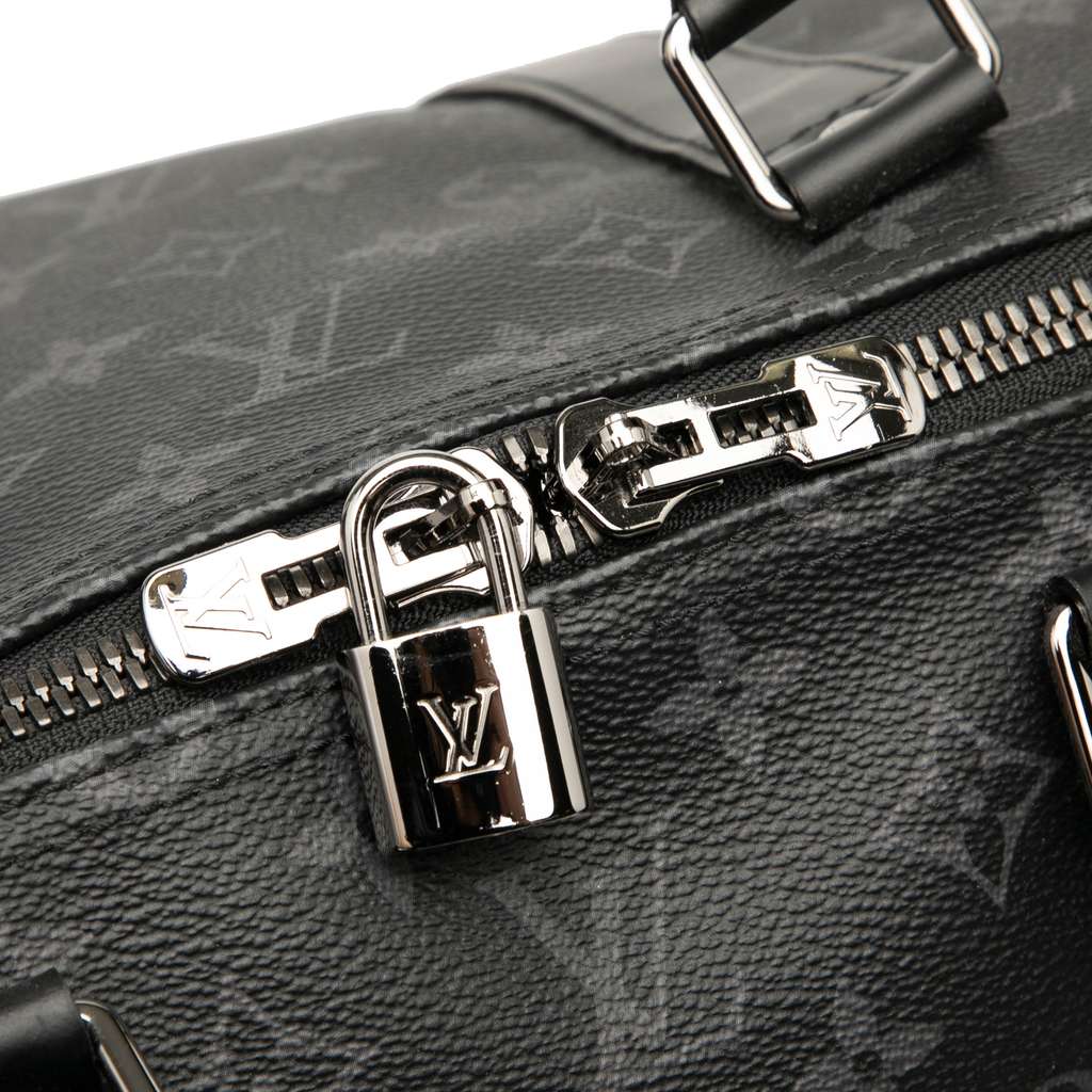 Louis Vuitton Monogram Eclipse Keepall Bandouliere 55 - Detail 2