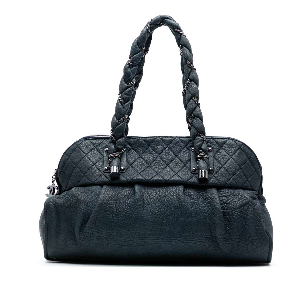 Chanel Calfskin Lady Braid Shoulder Bag