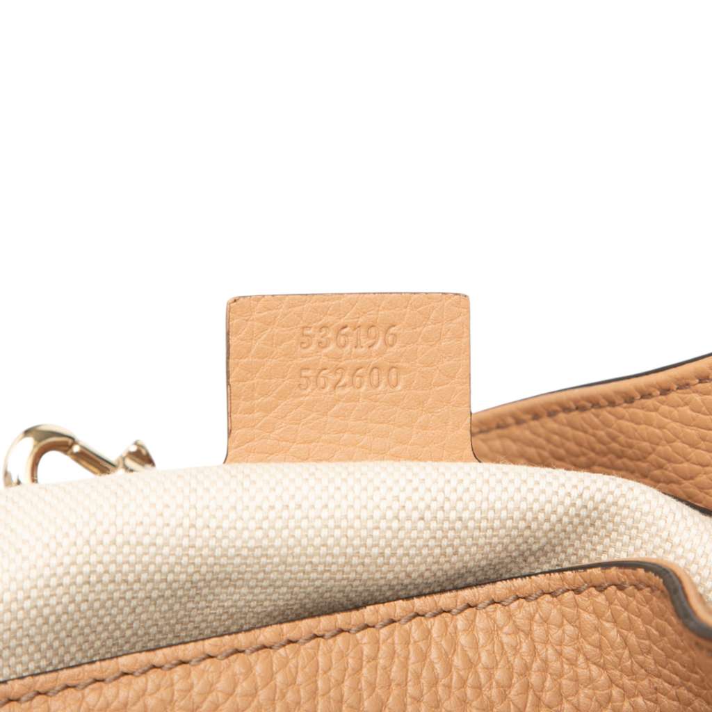 Gucci Medium Leather Soho Chain Tote - Detail 1