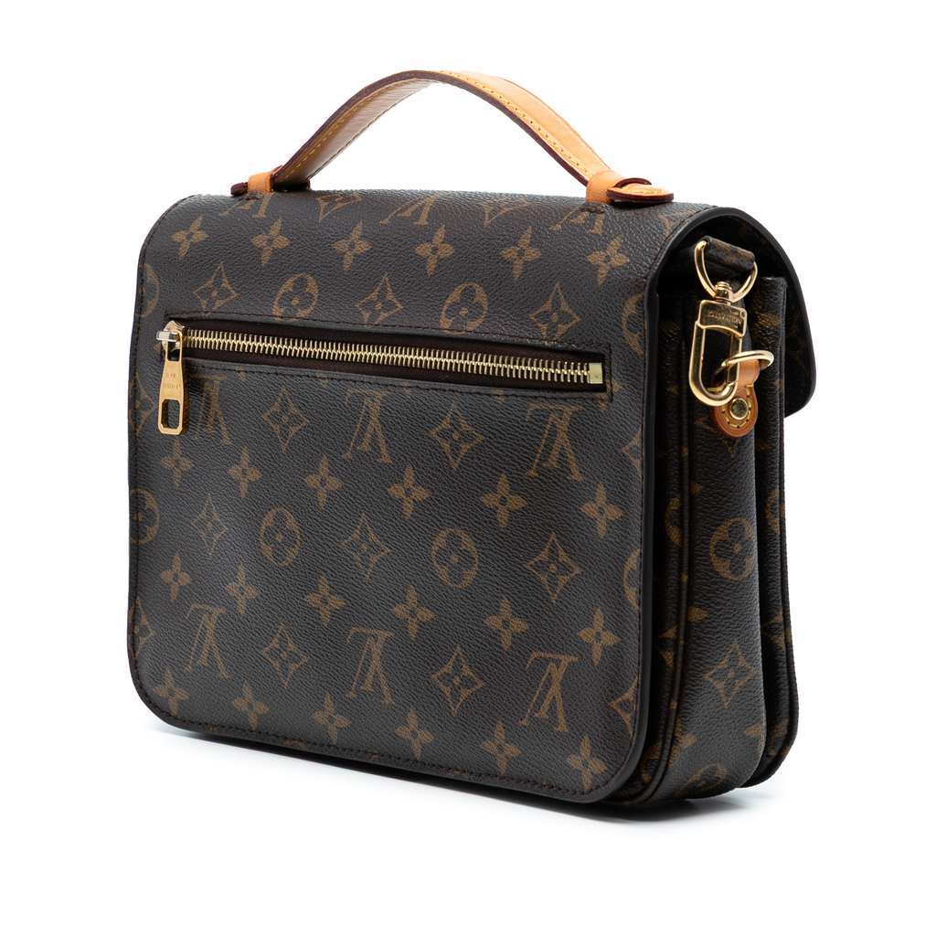 Louis Vuitton Monogram Pochette Metis - Back view
