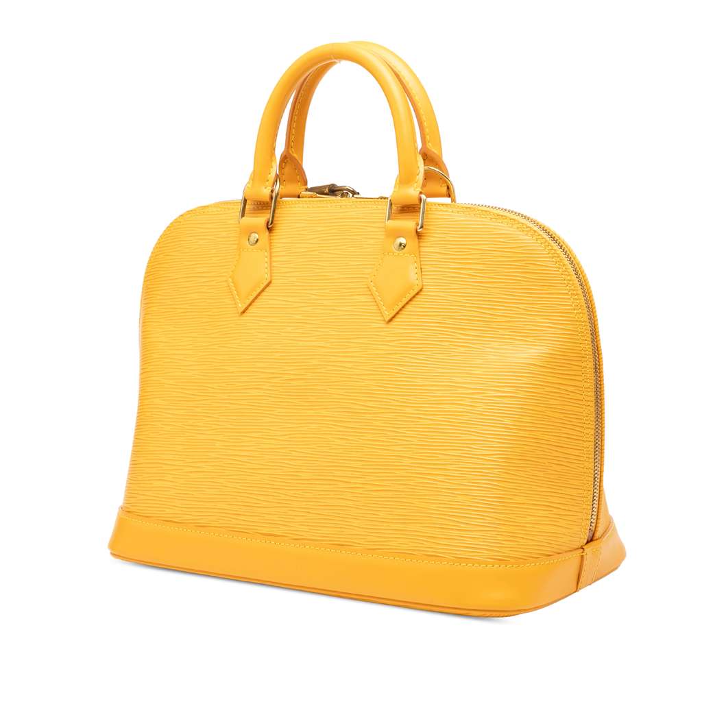 Louis Vuitton Epi Alma PM - Back view