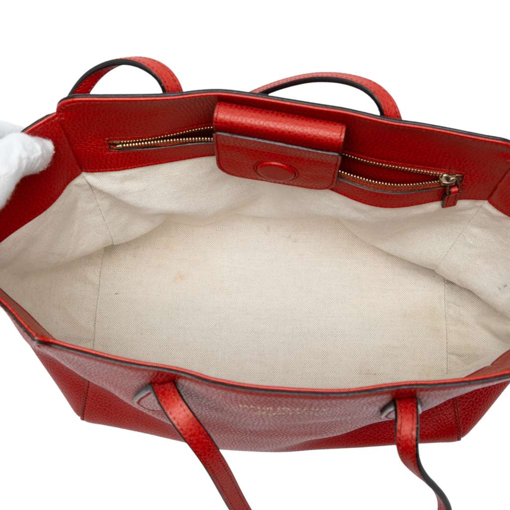 Gucci Medium Dollar Calfskin Swing Tote - 4