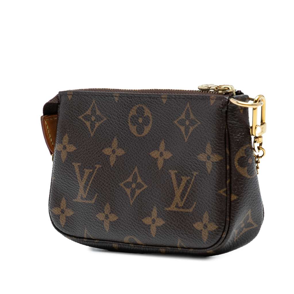 Louis Vuitton Monogram Mini Pochette Accessoires - Back view