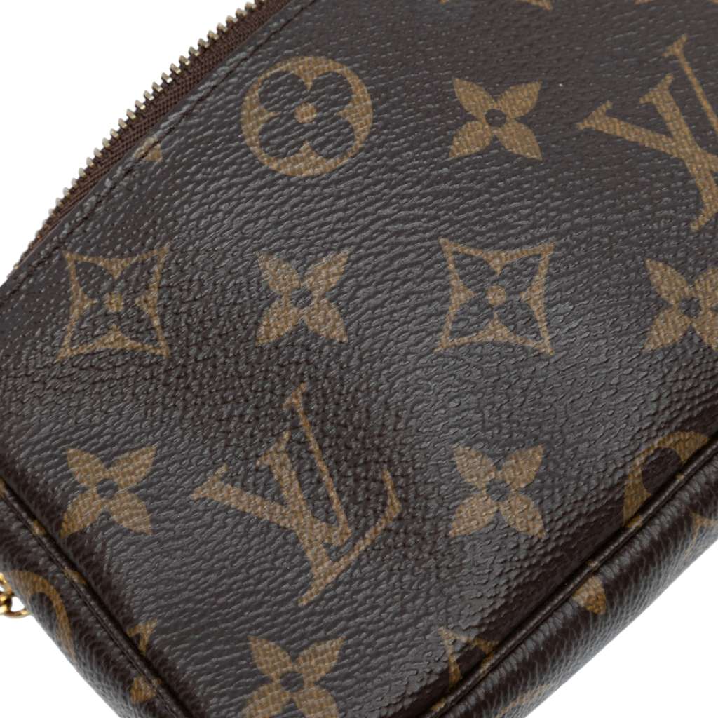 Louis Vuitton Monogram Mini Pochette Accessoires - Side view