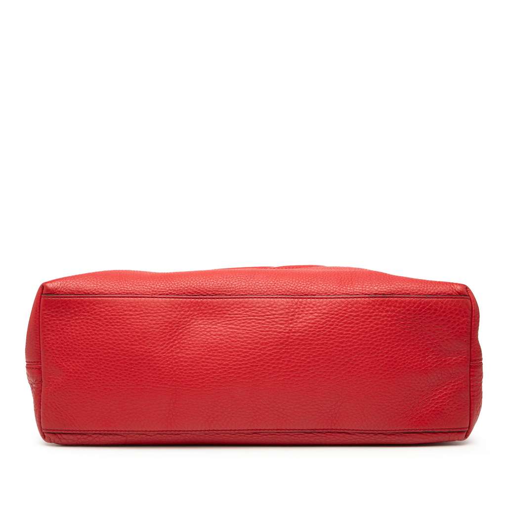 Gucci Medium Leather Soho Chain Tote - Image 6