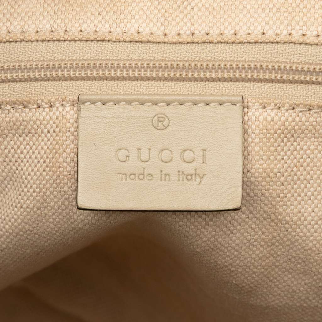Gucci GG Canvas Sukey Satchel - Side view