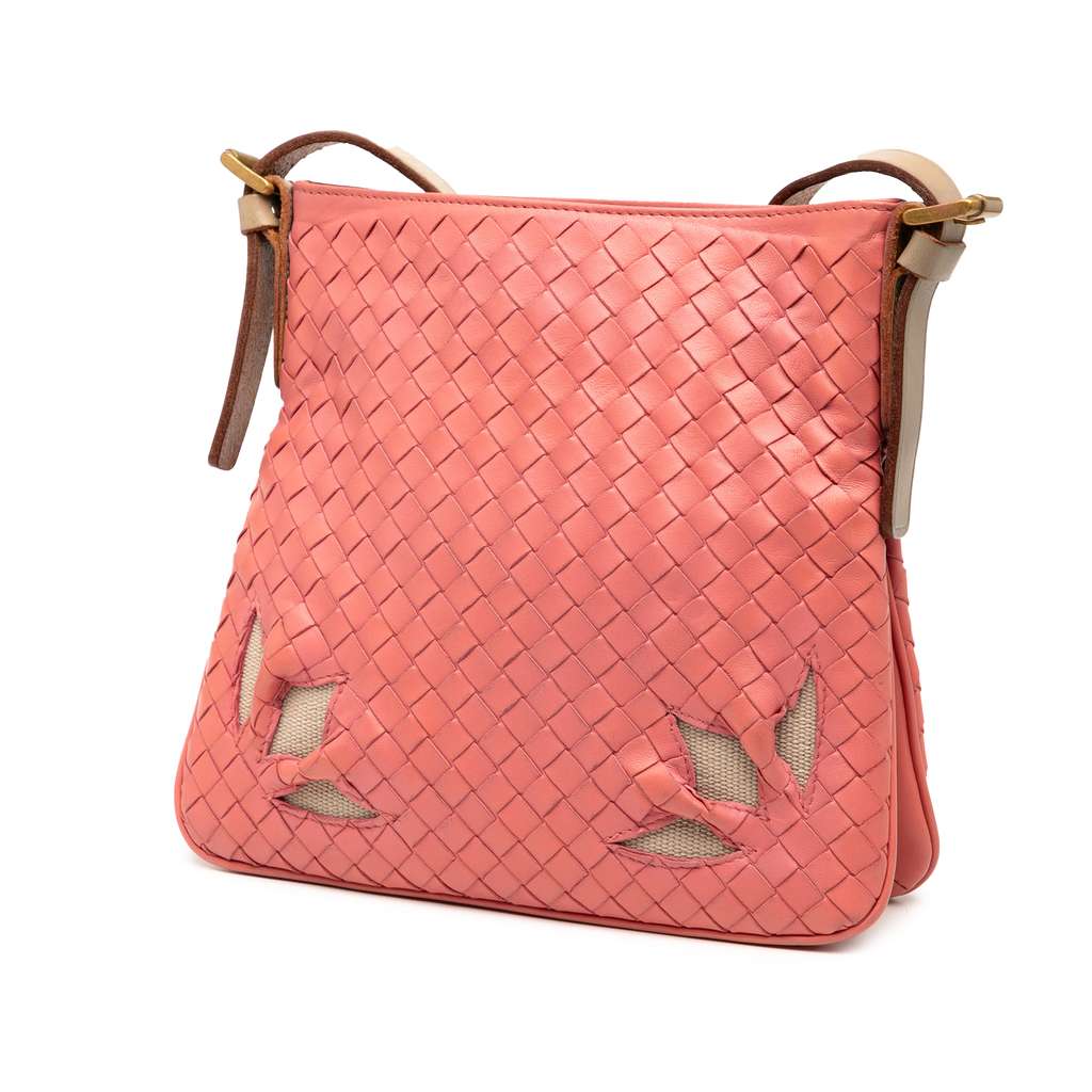 Bottega Veneta Nappa Intrecciato Crossbody - Back view