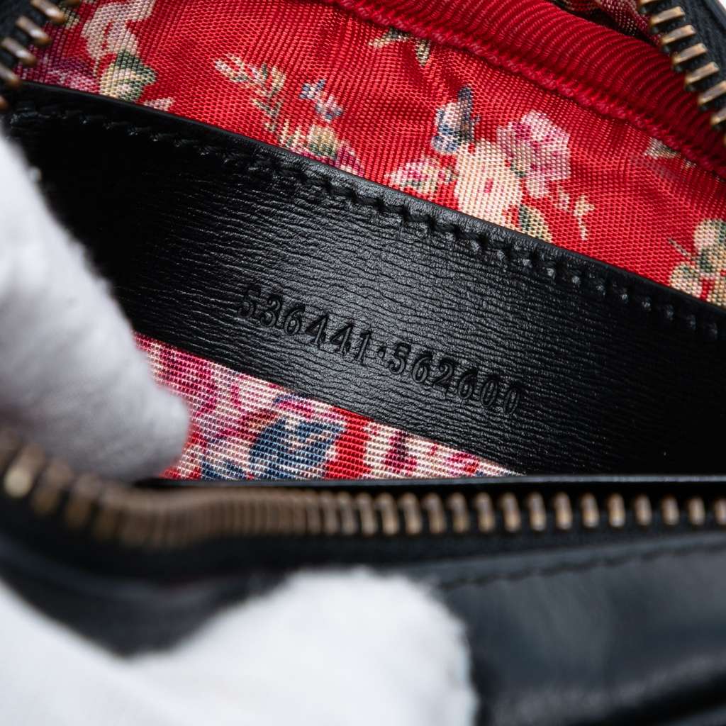 Gucci Mini Quilted Leather Web Trapuntata Crossbody - Detail 1