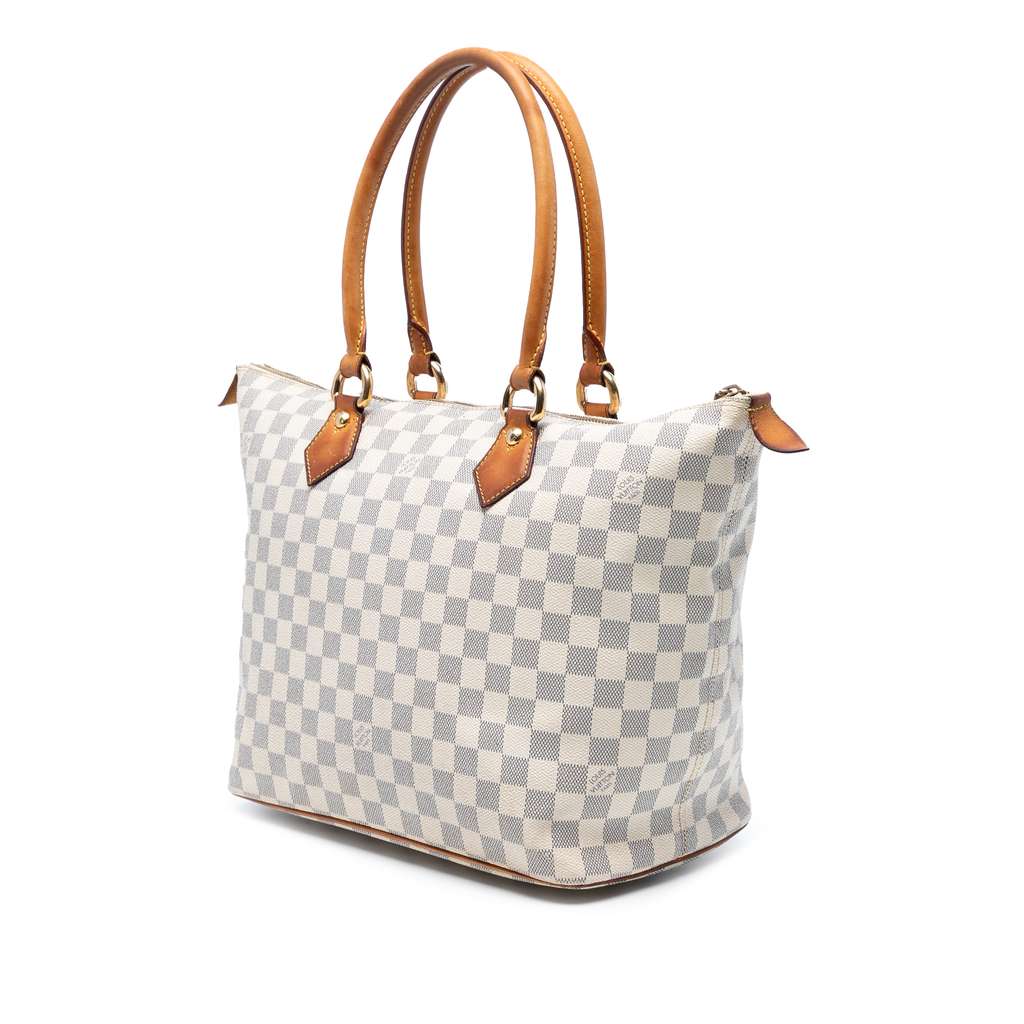 Louis Vuitton Damier Azur Saleya MM - Back view