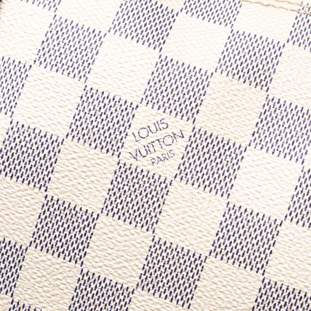 Louis Vuitton Damier Azur Saleya MM - Side view