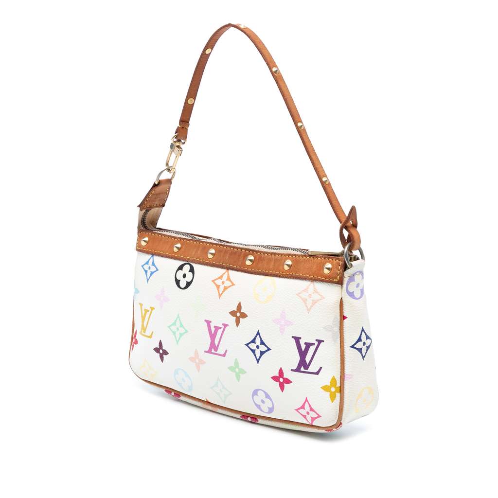 Louis Vuitton Monogram Multicolore Pochette Accessoires - Back view