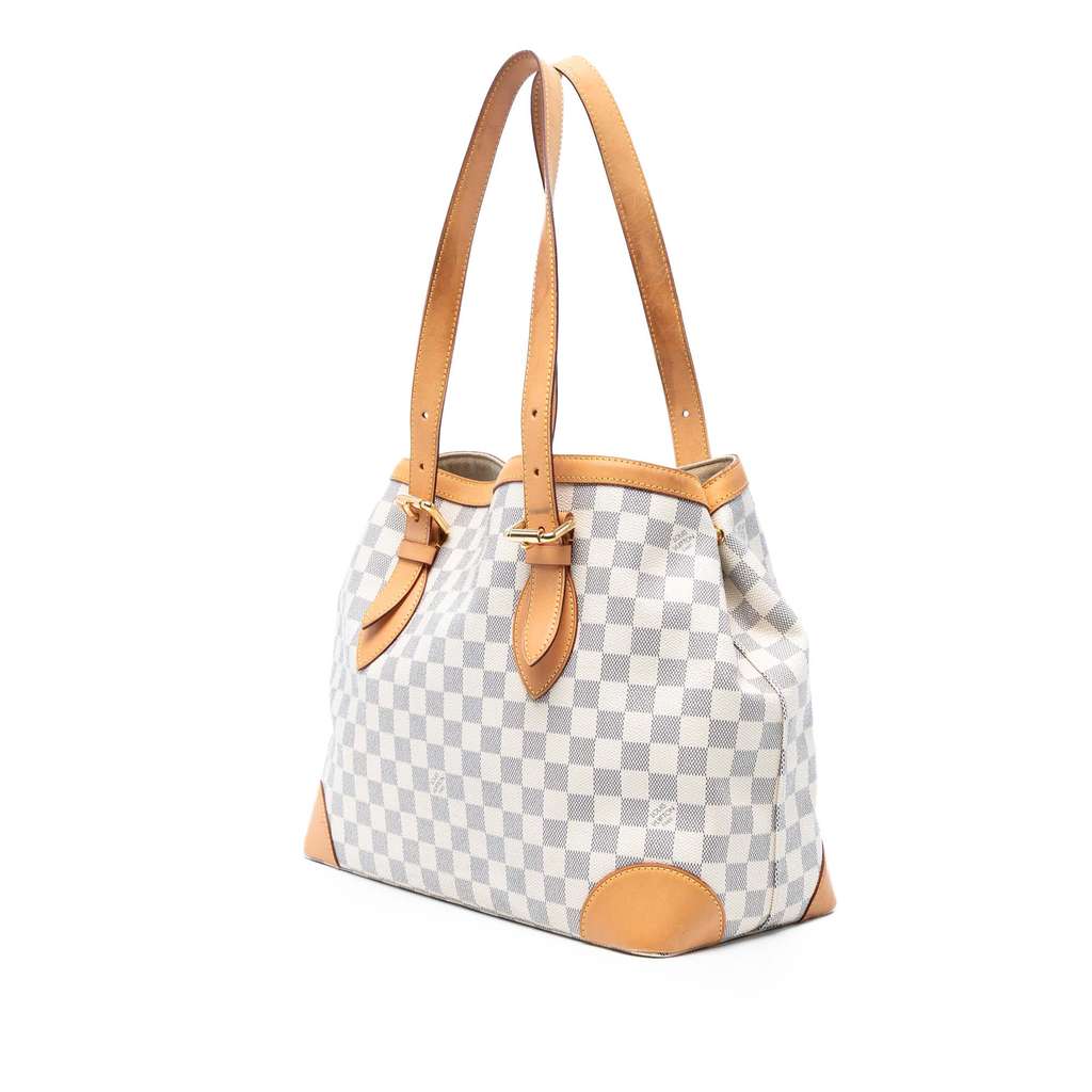 Louis Vuitton Damier Azur Hampstead MM - Back view