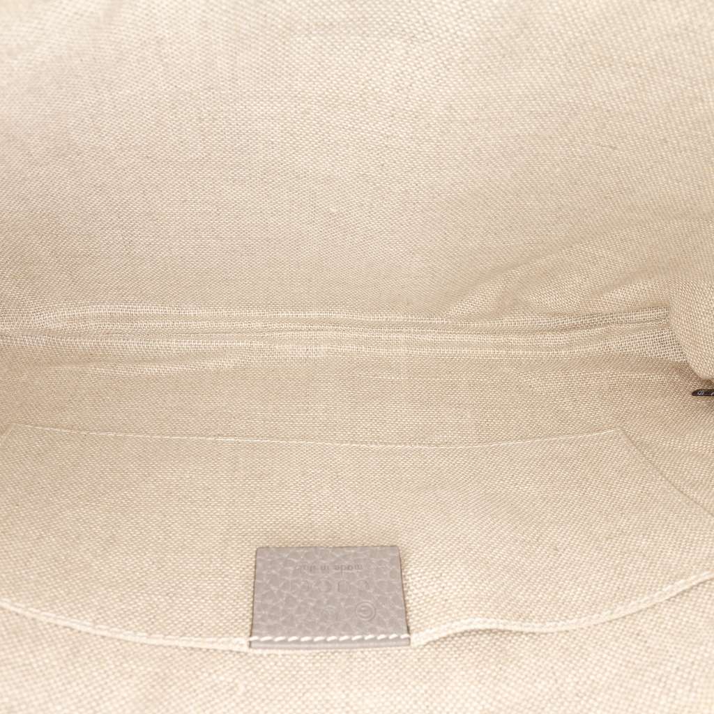 Gucci Calfskin Bamboo Tassel Clutch - 4