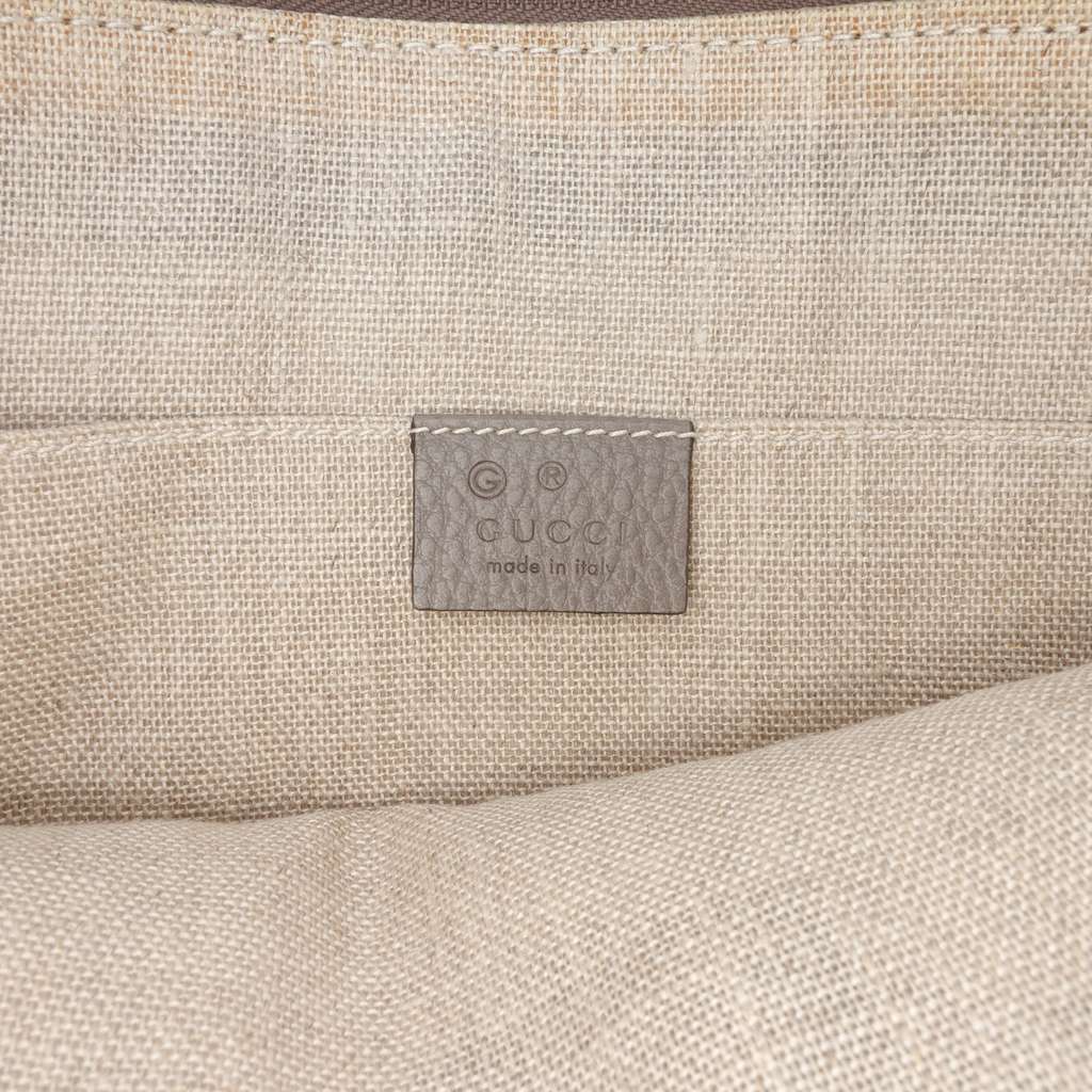 Gucci Calfskin Bamboo Tassel Clutch - Side view