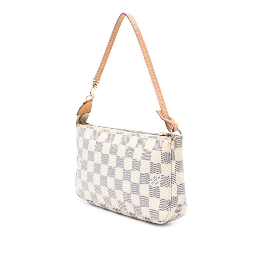 Louis Vuitton Damier Azur Pochette Accessoires - Back view