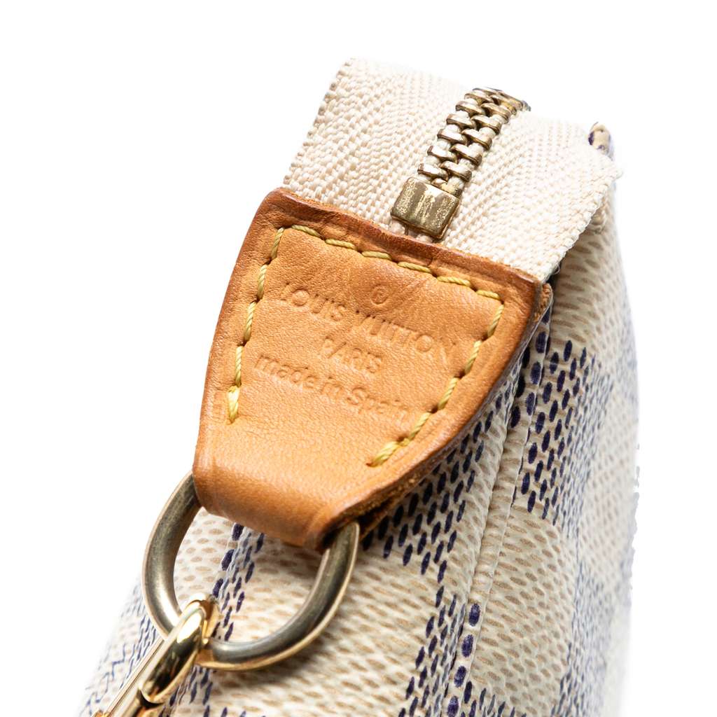 Louis Vuitton Damier Azur Pochette Accessoires - Side view