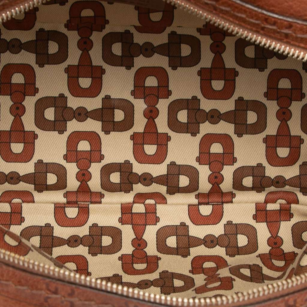 Gucci Guccissima Trimmed Leather Signoria Boston Bag - 4