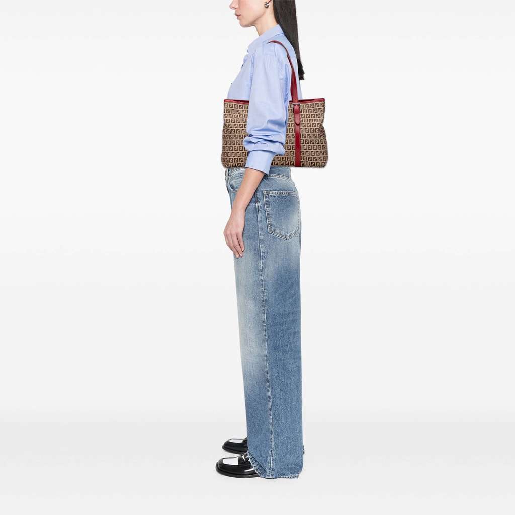 Fendi Zucchino Canvas Tote - Image 11