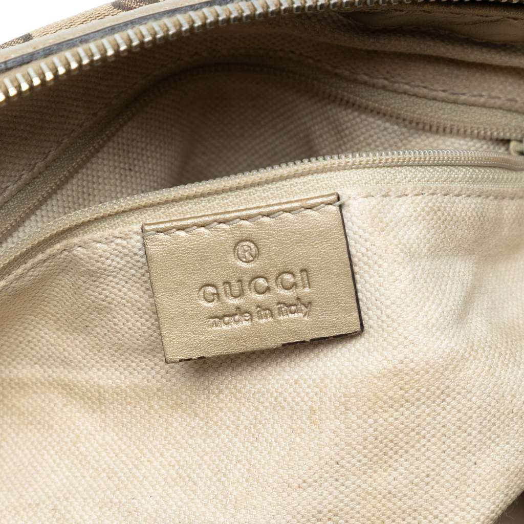 Gucci GG Canvas Sukey Satchel - Side view
