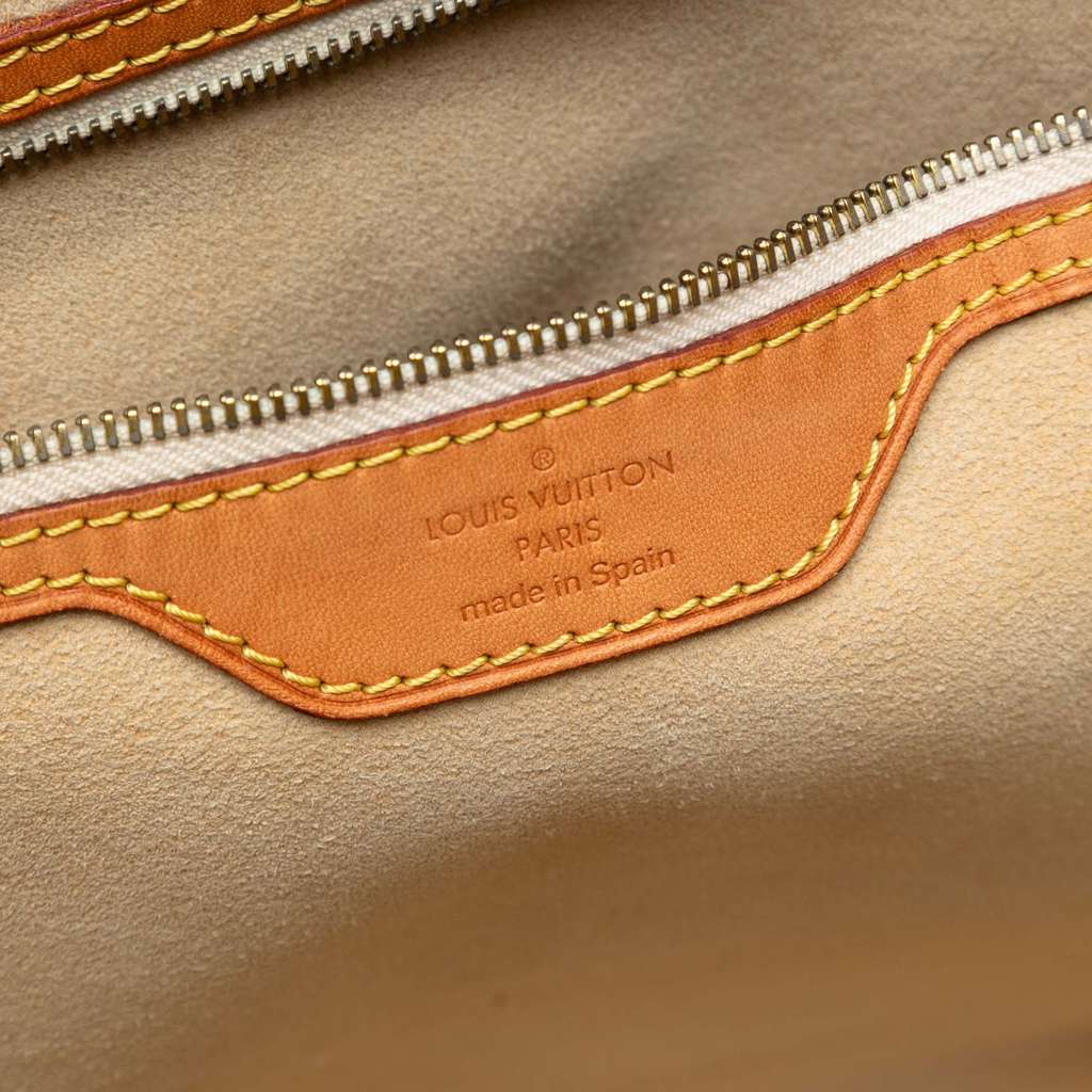 Louis Vuitton Damier Azur Hampstead MM - Side view