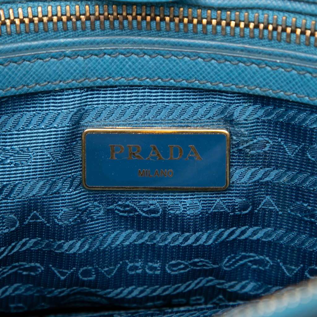 Prada Medium Saffiano Lux Galleria Satchel - Side view