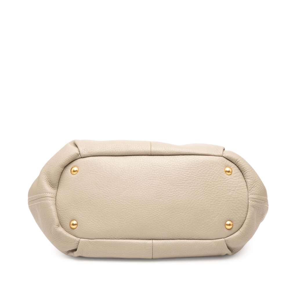 Prada Vitello Daino Open Convertible Tote - Image 6