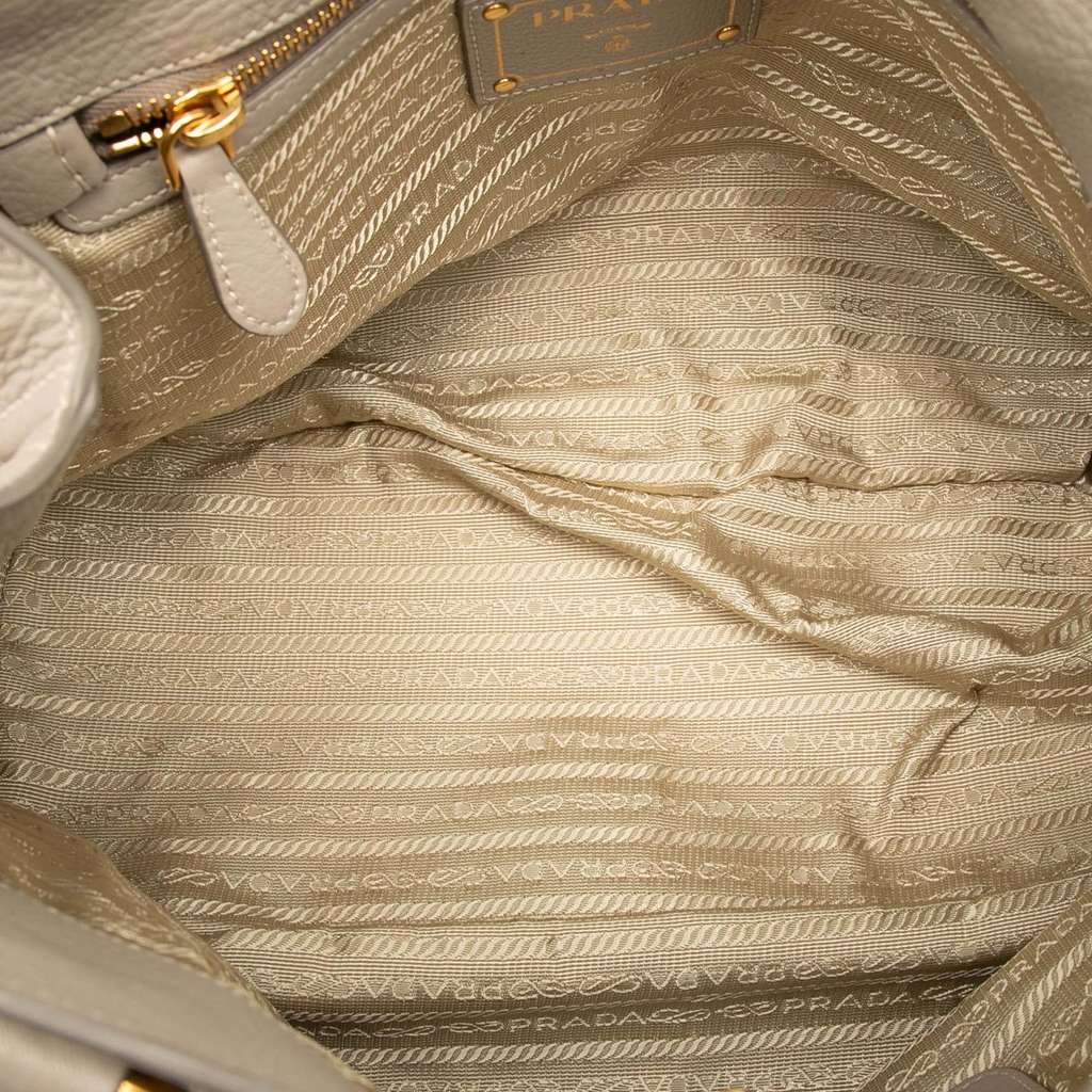 Prada Vitello Daino Open Convertible Tote - 4