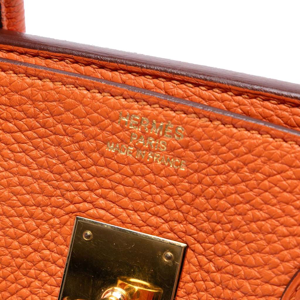 Hermès Togo Birkin Retourne 35 - Side view