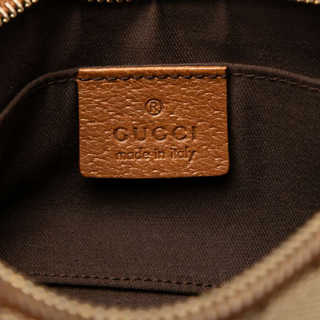 Gucci GG Canvas Nailhead Shoulder Bag - Side view