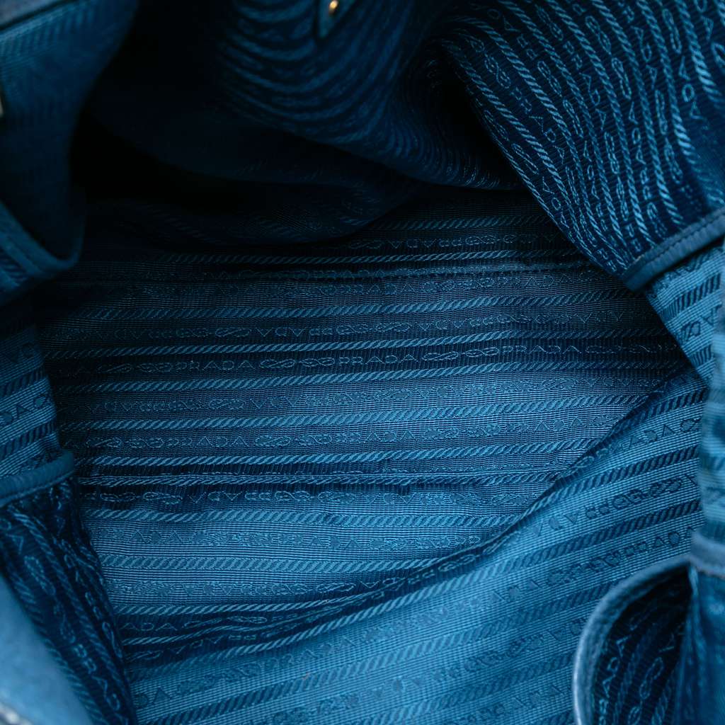 Prada Vitello Daino Open Convertible Tote - 4