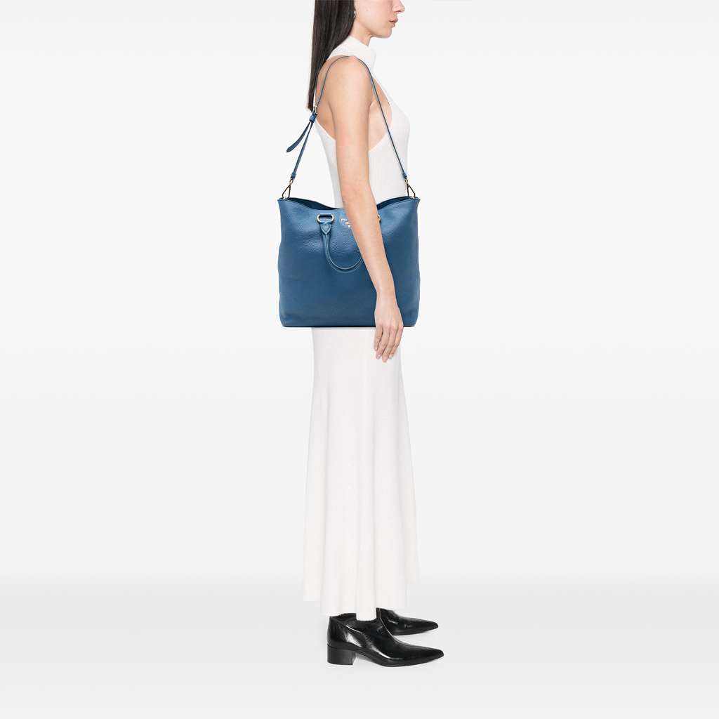 Prada Vitello Daino Open Convertible Tote - Detail 1