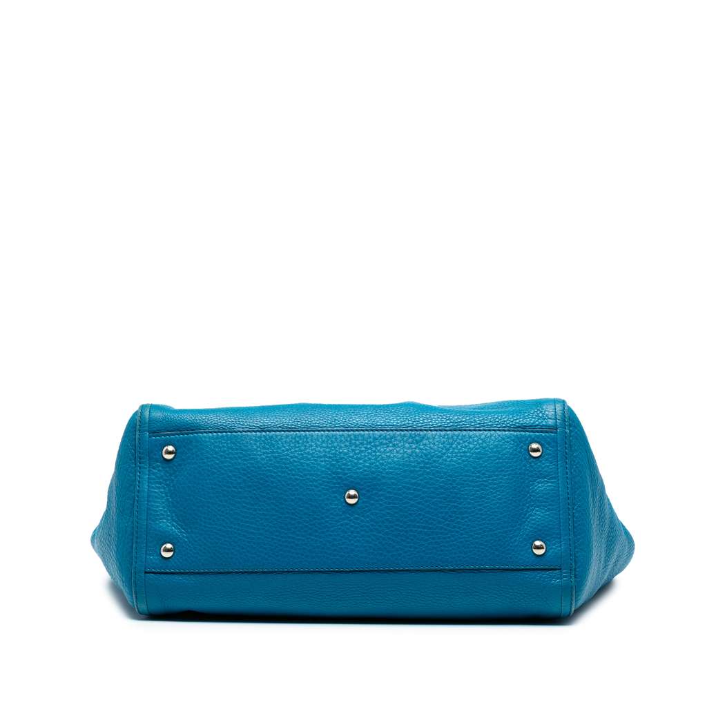 Gucci Medium Leather Soho Cellarius Tote - Image 6