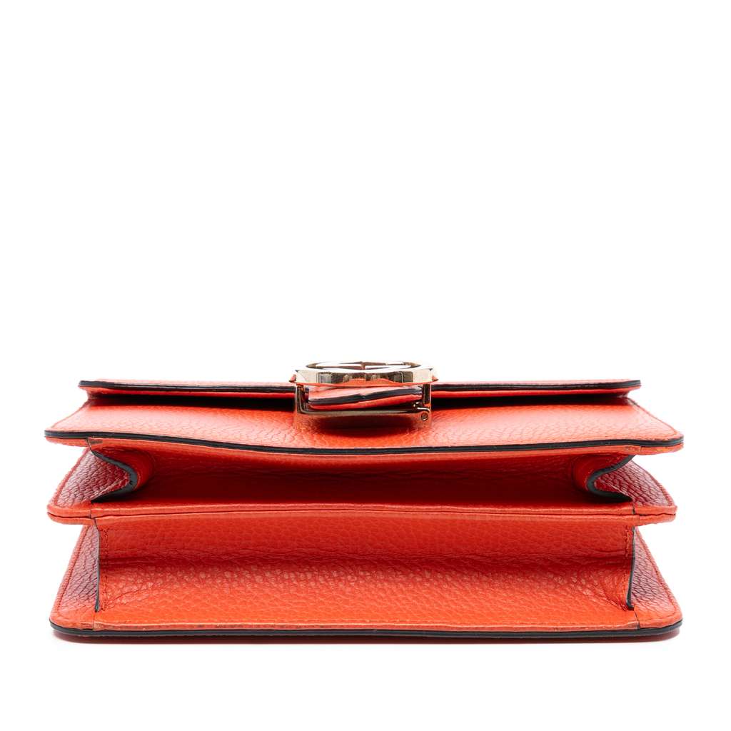 Gucci Small Dollar Calfskin Interlocking G Crossbody - Image 6