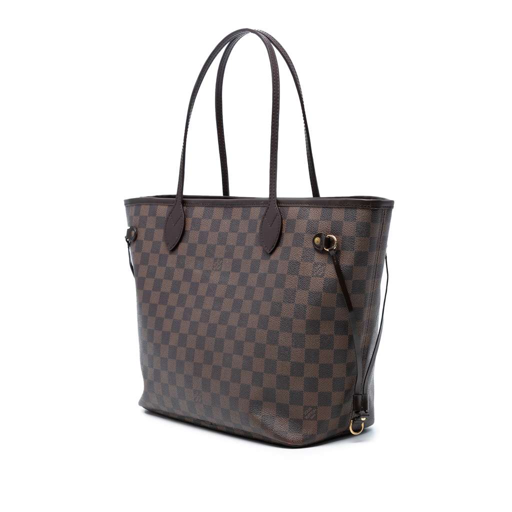 Louis Vuitton Damier Ebene Neverfull MM - Back view